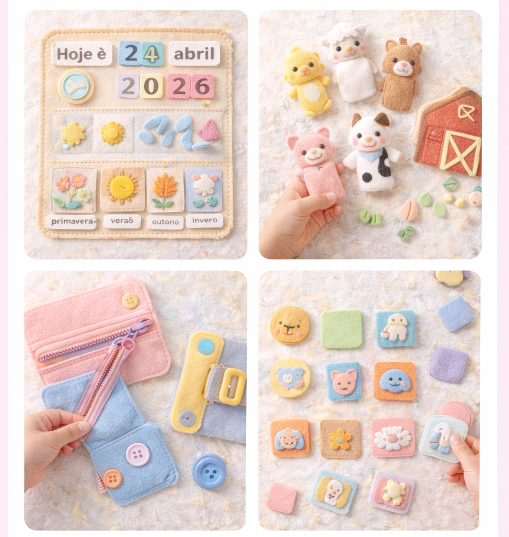 Peça de feltro maternidade 1