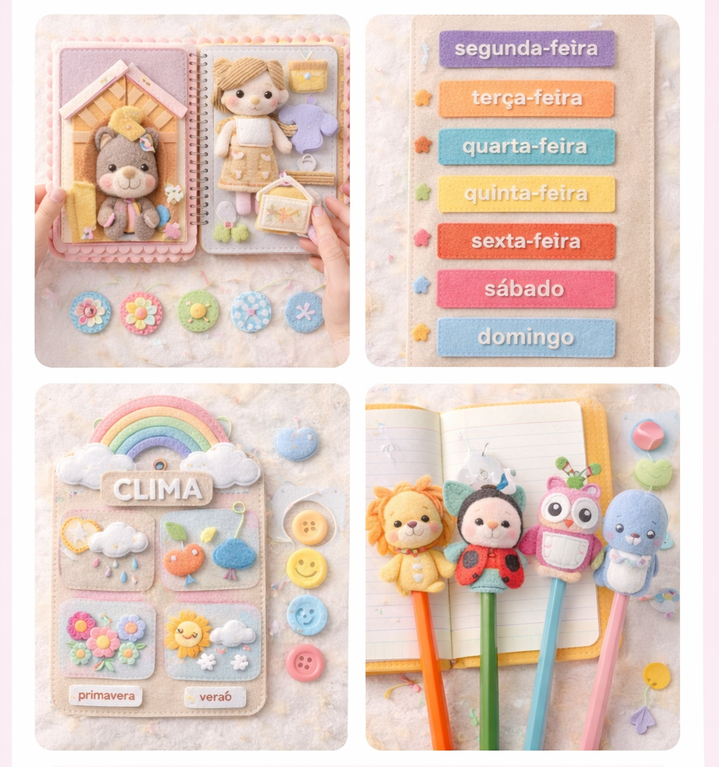 Peça de feltro maternidade 3